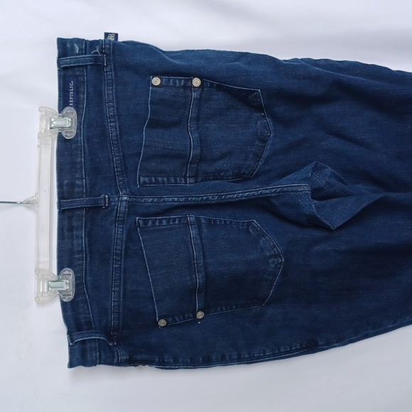 Rock & Republic high roller jeans, sz 16M, faux front pockets - Picture 3 of 5